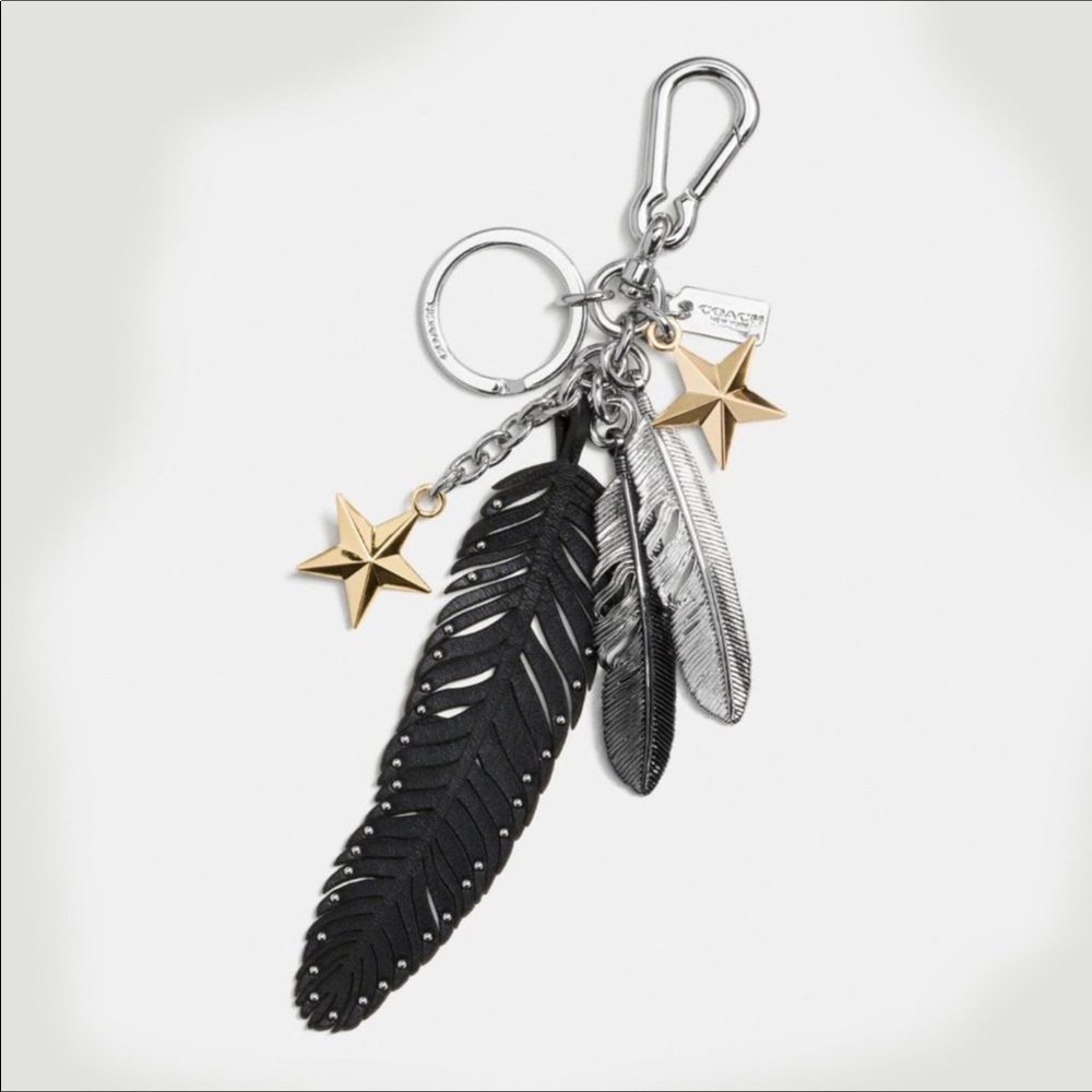 FINAL PRICE✨Feathers Stars Key Fob Bag 64129✨ - Picture 3 of 7